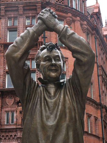 Brian Clough managed Nottingham Forest for 18 years.