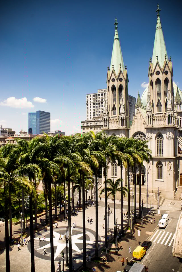 São Paulo Cathedral in Downtown São Paulo