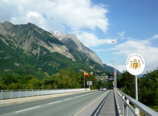 Since 1923, there has been no border control between Liechtenstein and Switzerland.