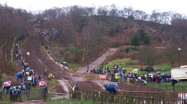Hawkstone Motocross Circuit.