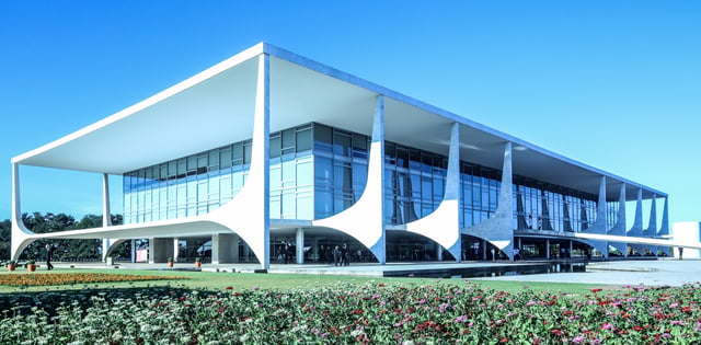 The Palácio do Planalto