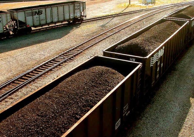Coal rail cars