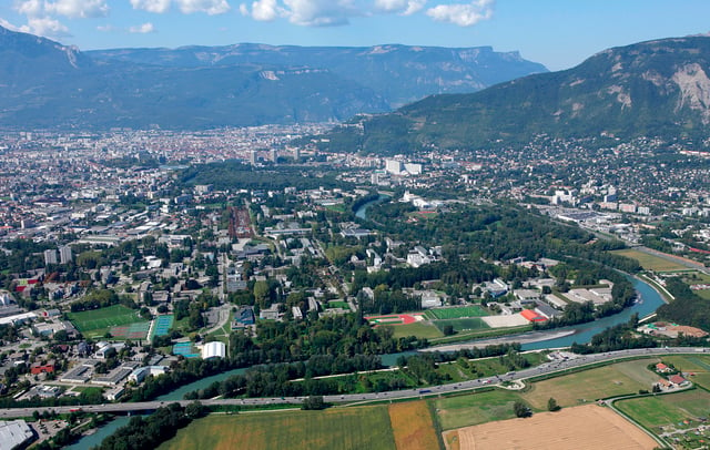 Campus of the Université Grenoble Alpes.
