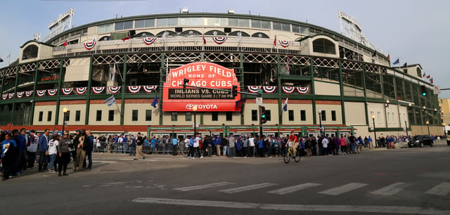 Wrigley Field (exterior) — Game 3 of the 2016 World Series