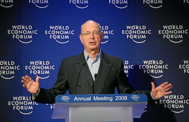 Klaus Schwab, founder and executive chairman, World Economic Forum