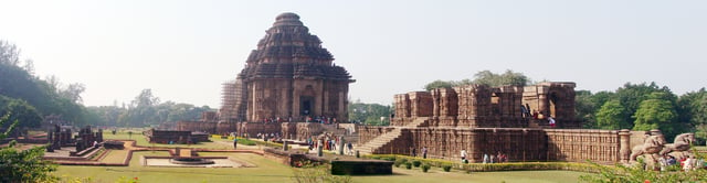 Konark Sun Temple panoramic view