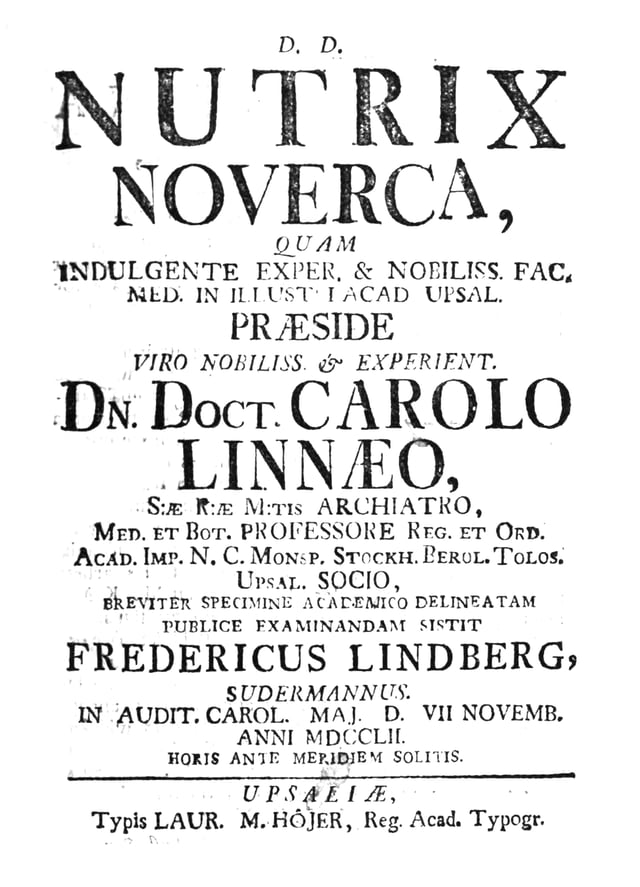 Cover of Nutrix Noverca (1752)