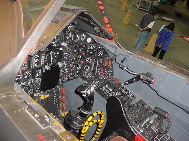 SR-71 instrument panel