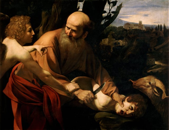 Sacrifice of Isaac, by Caravaggio
