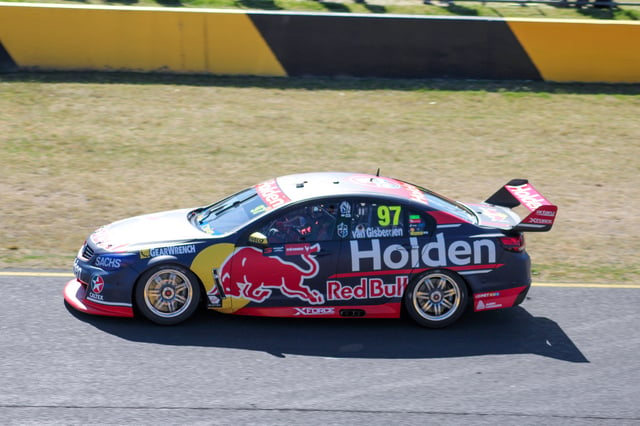 2017 Holden Commodore #97 of Shane van Gisbergen of the Red Bull Holden Racing Team