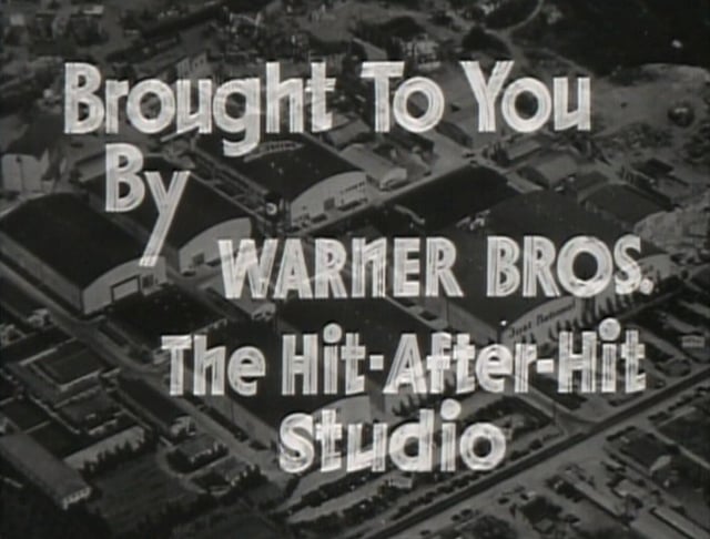The studio as depicted in the trailer for The Petrified Forest (1936)