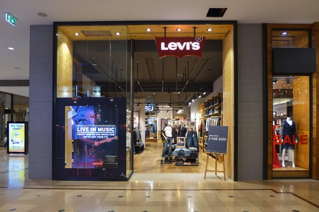 A Levi's store in Chadstone Shopping Centre, Melbourne, Australia