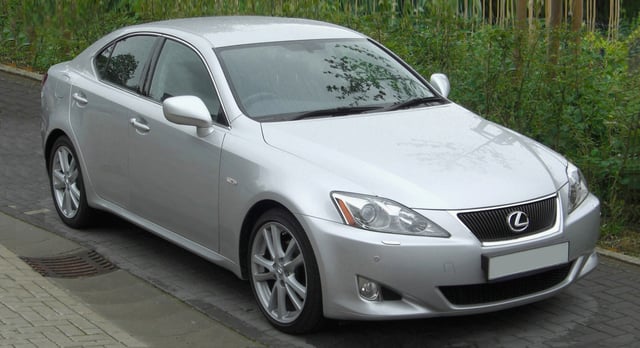 2006 Lexus IS, second generation with F marque variant in 2007