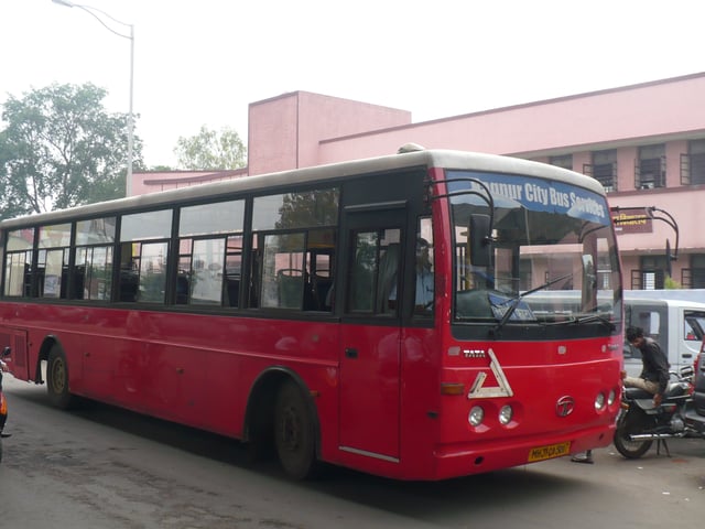 NMPL bus in Nagpur