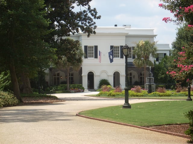 South Carolina Governor's Mansion built 1855