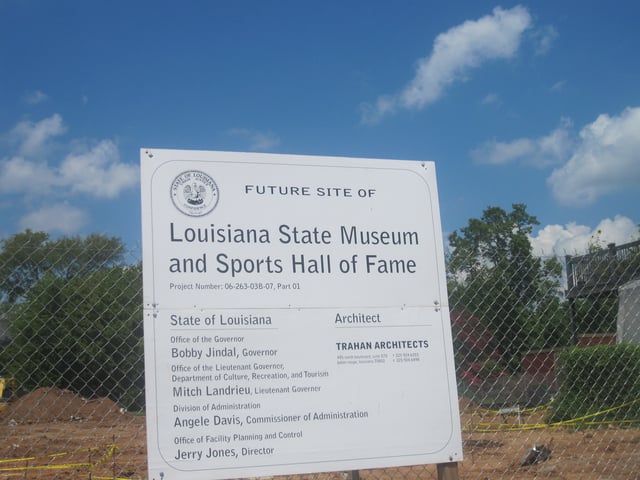 After years of planning and construction, the Louisiana Sports Hall of Fame opened downtown in 2013