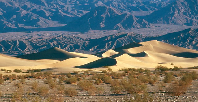 Death Valley, in the Mojave Desert