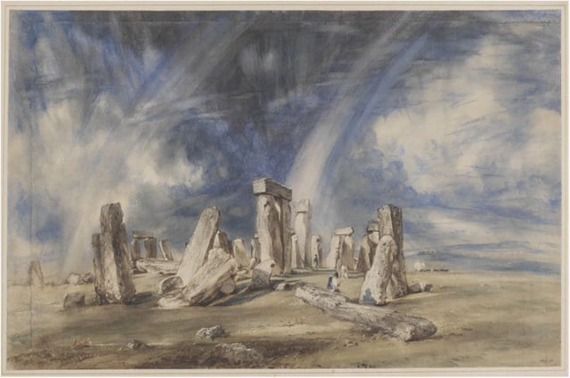 Stonehenge (1835). Victoria and Albert Museum, London