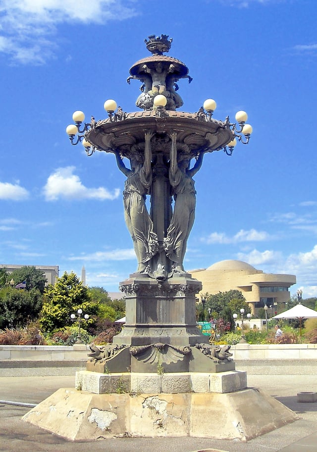 Bartholdi Fountain in Washington, D.C.