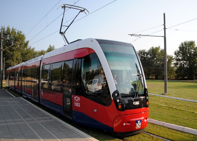 GSP Belgrade Urbos 3 tram