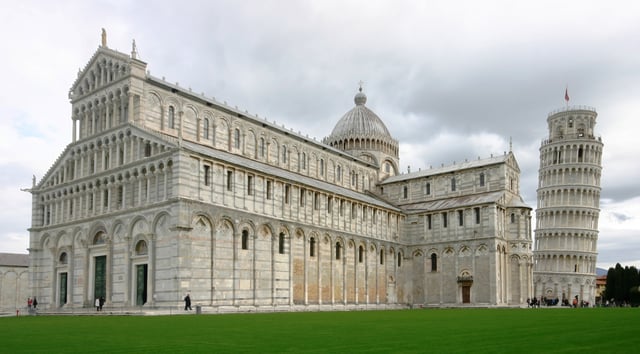 View of the Piazza dei Miracoli