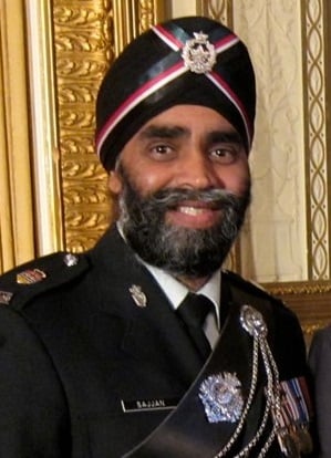 Harjit Sajjan, is an Indian Canadian politician and former Lieutenant Colonel with the Canadian Armed Forces. He is the current Minister of National Defence.