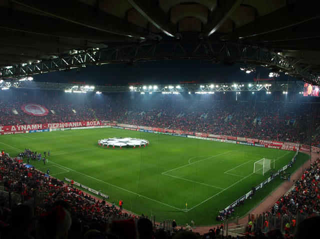 Inside the Karaiskakis Stadium