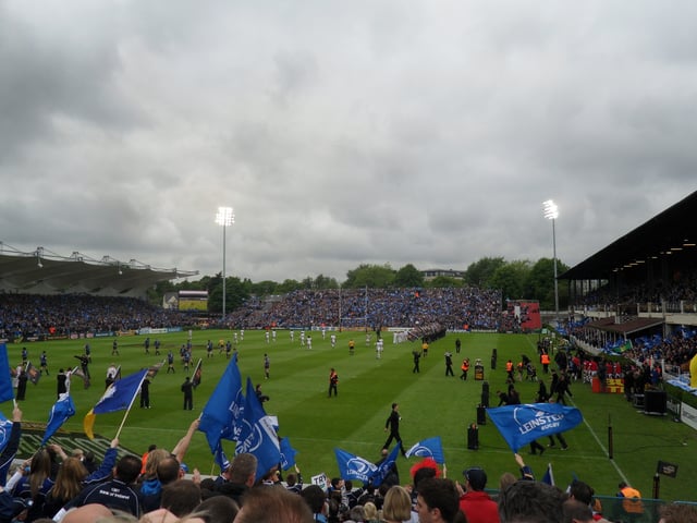 The RDS Arena before the 2010 Celtic League Final.