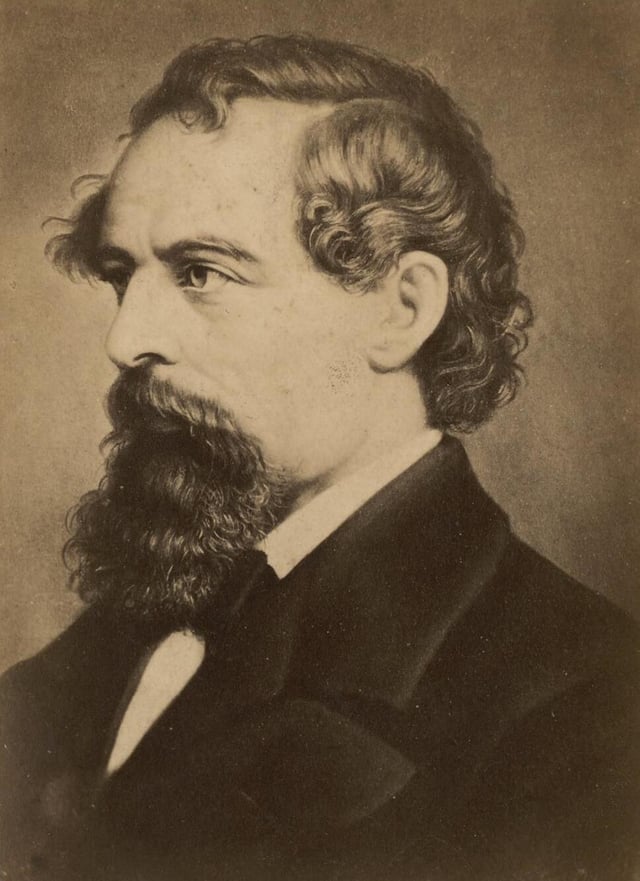 Portrait of Charles Dickens c.1850