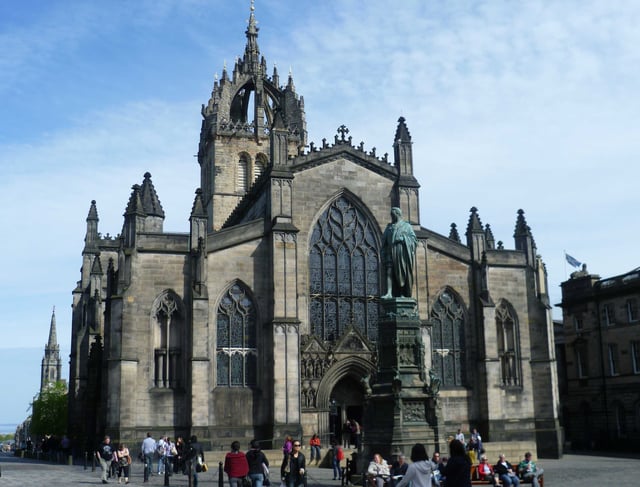 The High Kirk of Edinburgh, known colloquially as St Giles' Cathedral