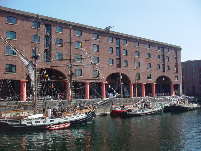 The Albert Dock contains the UK's largest collection of Grade I listed buildings as well as being the most visited multi-use attraction outside London