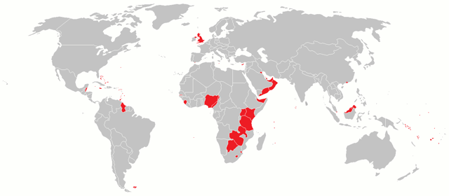 The British Empire in 1959