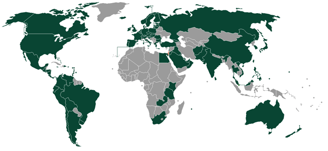 Countries with Subway Restaurants  Countries with plans for Subway Restaurants  Countries that formerly had Subway Restaurants