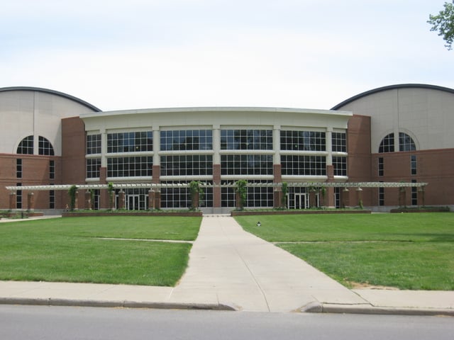 Charles J. Ping Recreation Center on South Green