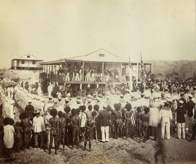 British annexation of southeast New Guinea in 1884
