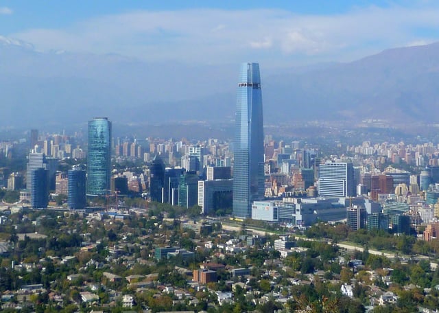 Financial center of Santiago, Chile