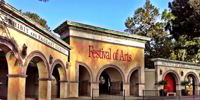 Entrance to the Festival of Arts and Pageant of the Masters