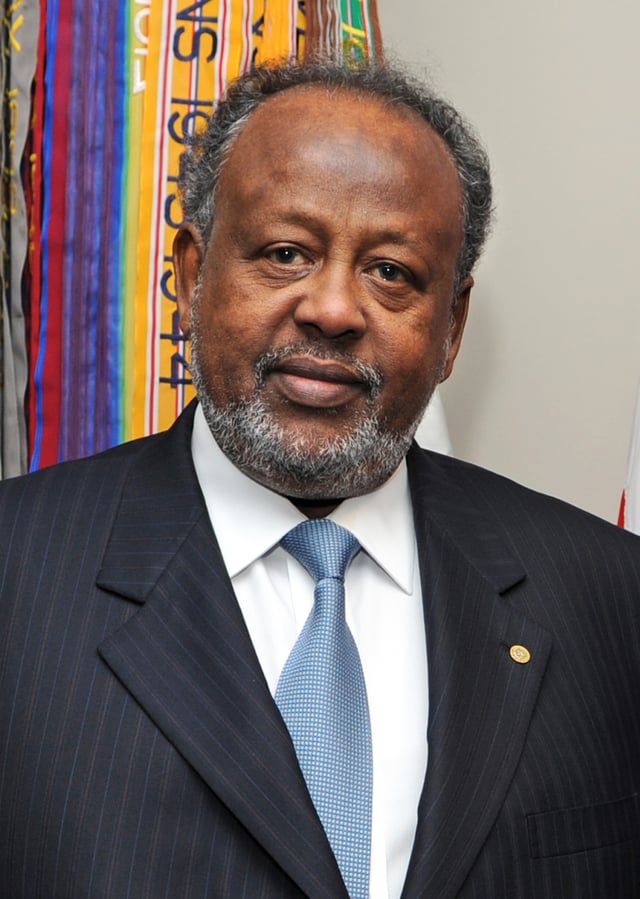 President of Djibouti, Ismaïl Omar Guelleh.