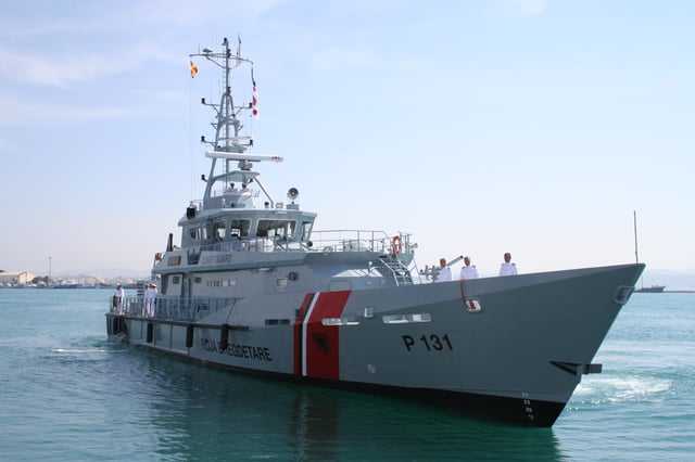 Iliria, an example of a modern Patrol boat of the Albanian Naval Force