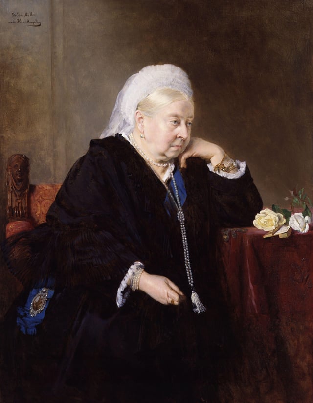Queen Victoria aged 80, 1899
