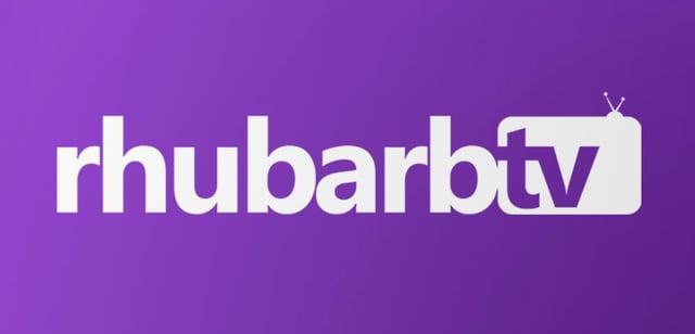 rhubarbTV logo