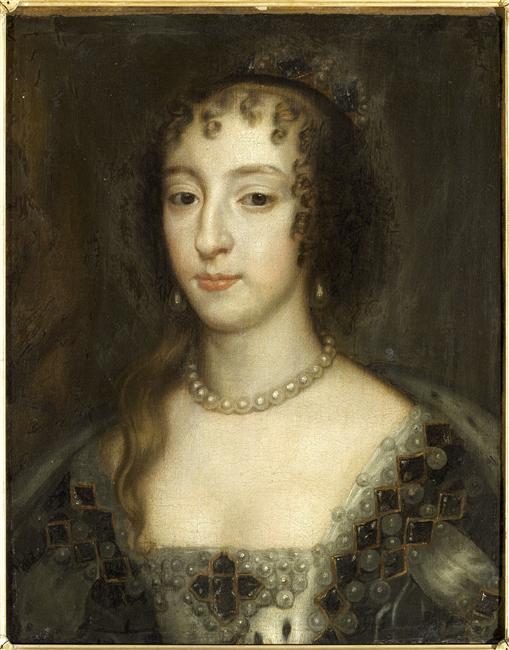 Henrietta Maria, painted by Peter Lely, 1660