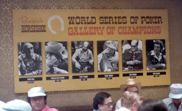 The Gallery of Champions in 1979.