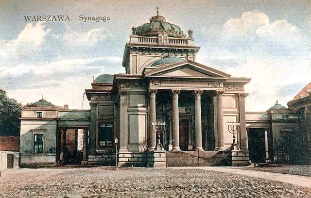 Great Synagogue of Warsaw, c. 1910