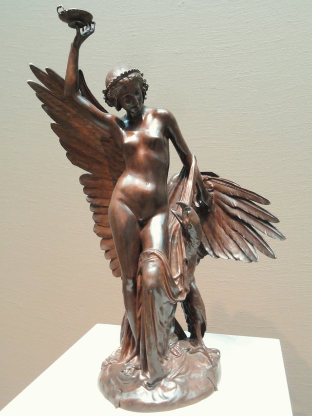 Hebe and the Eagle of Jupiter by François Rude, 1852