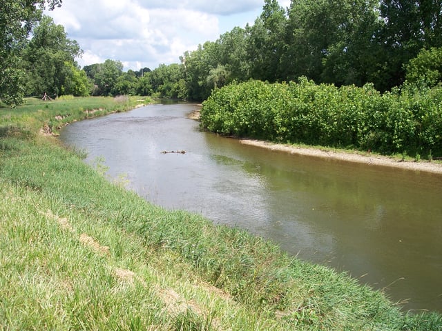 The Kokosing River in Mount Vernon in 2006.