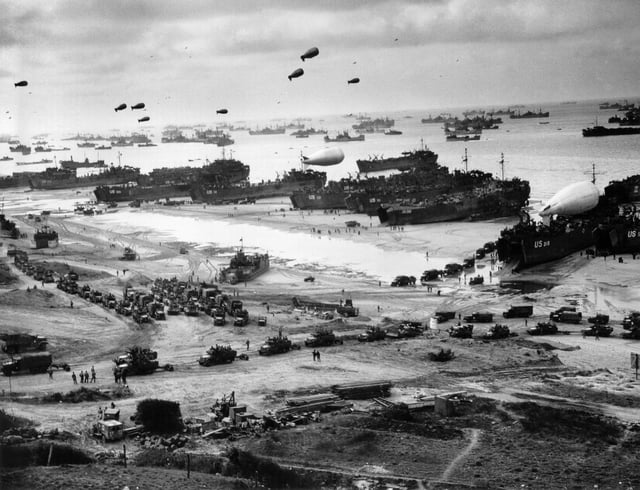 Allied invasion of Normandy, D-Day, 1944