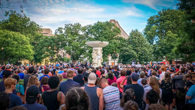 Vigil in Washington, D.C., June 13, 2016