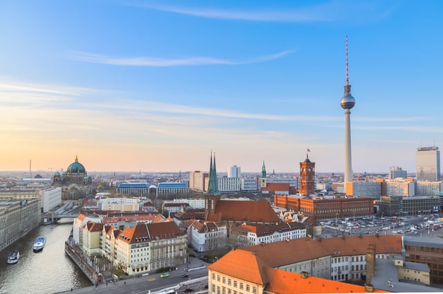 Aerial view of Berlin Mitte (2019)