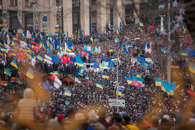 Mass protests in Kyiv